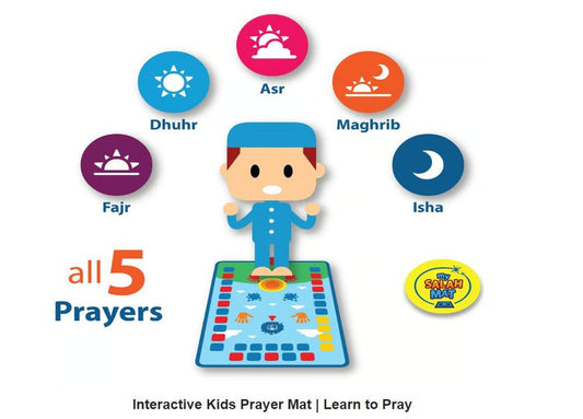 Islamic Mat for Children Prayer Education
